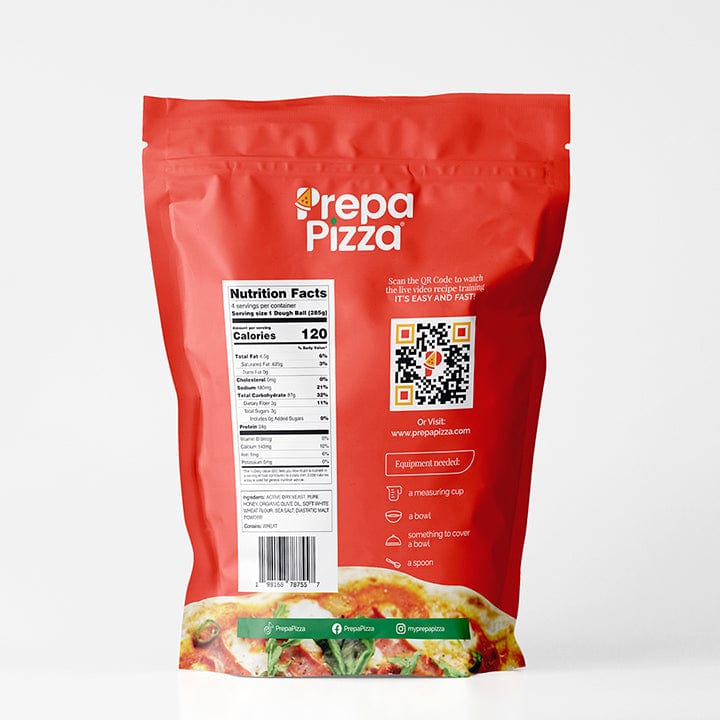 Prepa Pizza 6 Dough Kit: 815g